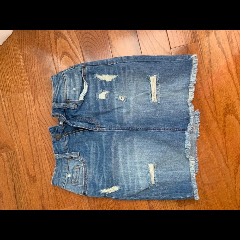 Denim skirt